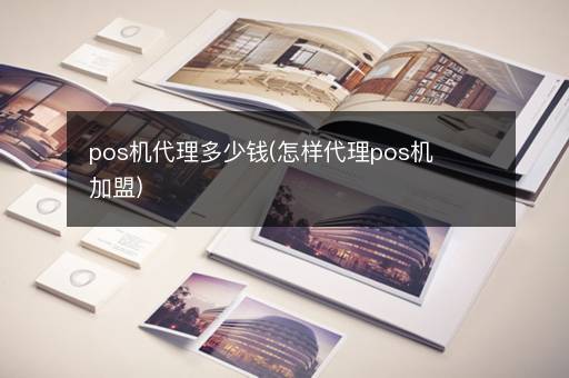 pos机代理多少钱(怎样代理pos机加盟)