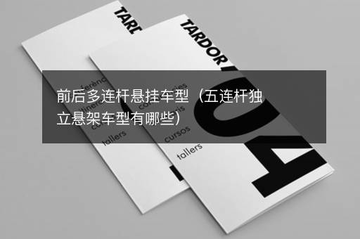 前后多连杆悬挂车型（五连杆独立悬架车型有哪些）
